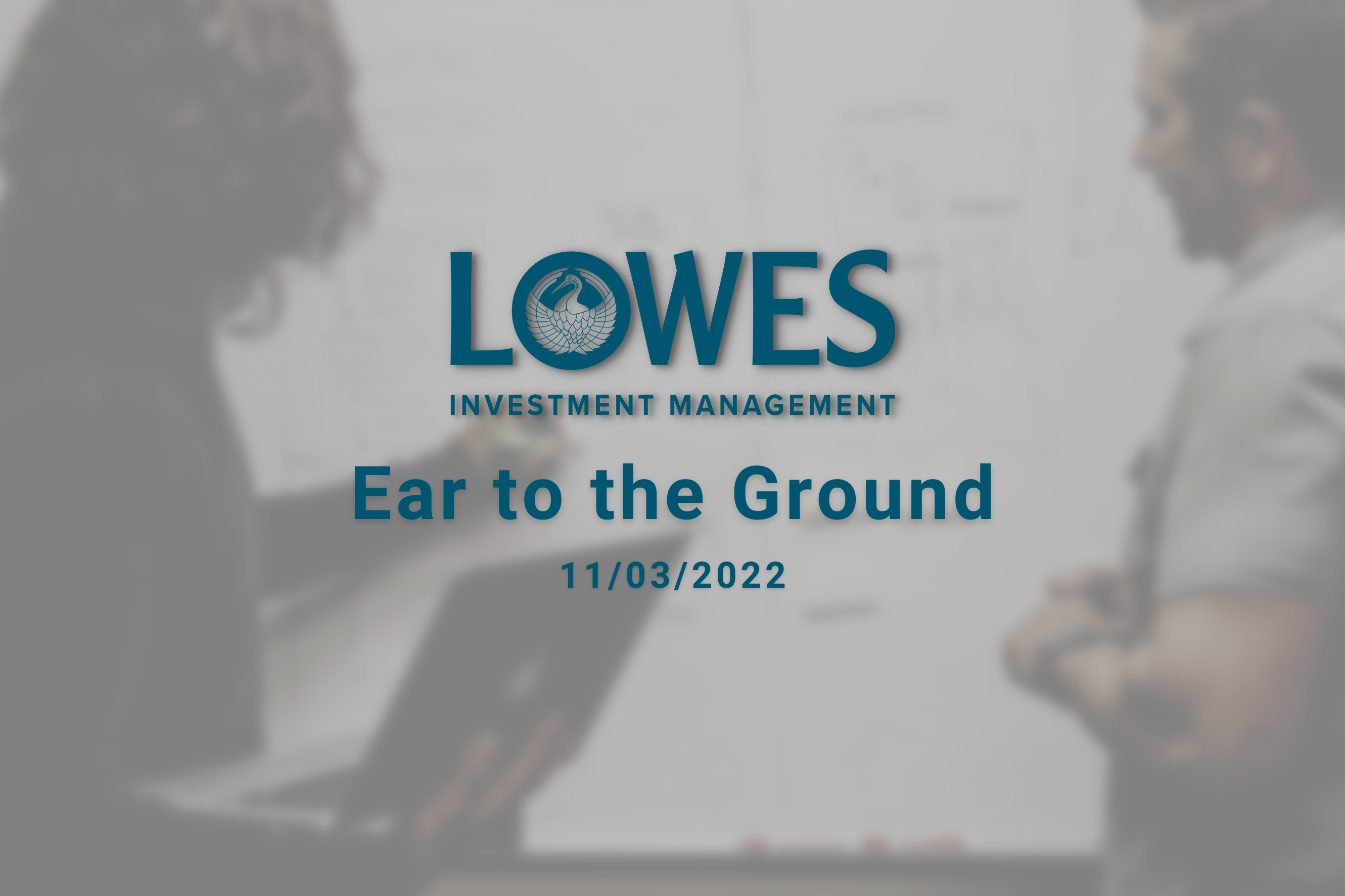 Ear to the ground 11/03/22